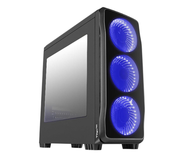 NATEC Genesis Titan 750 USB 3.0 z oknem niebieskie podświetlenie NPC-1126 - 414010 - zdjęcie